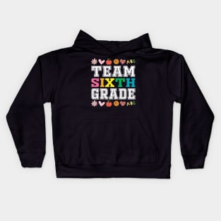 Team 6nd Sixth Grade - 1st Day of School Kids Hoodie